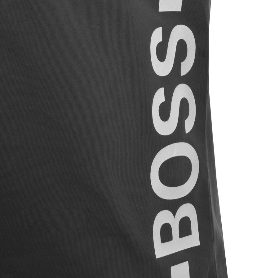 Alternative Image for ProductBOSS Beach Logo Vest T Shirt Grey3